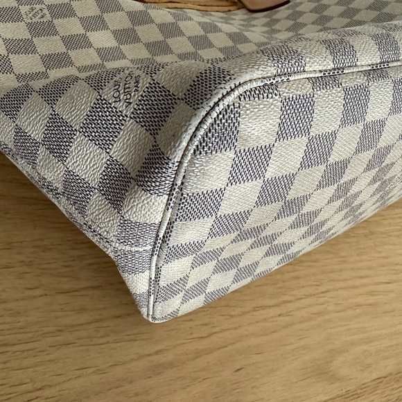 Louis Vuitton Neverfull MM tote bag in Damier Azur - Picture 15 of 15